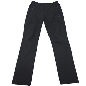 Tofern Softshell Hiking Pants Women's Medium Black Fleece Lined Snow Ski Winter